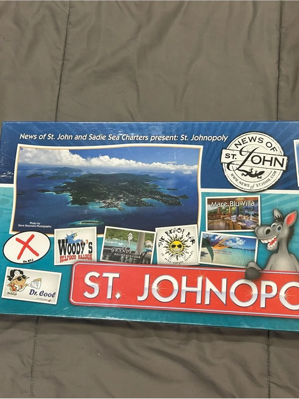 4th Edition St. Johnopoly board game island of St. John, U.S. Virgin Islands NEW