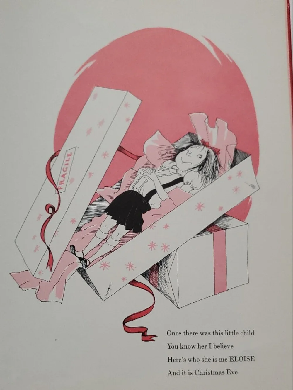 Kay Thompson's Vintage 1958 Eloise at Christmastime - Charming  Hardcover  Book