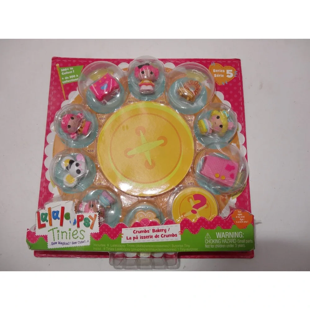 Lalaloopsy Tinies Series 5‎ Crumbs Bakery 10 Pack Mini Figures New Sealed