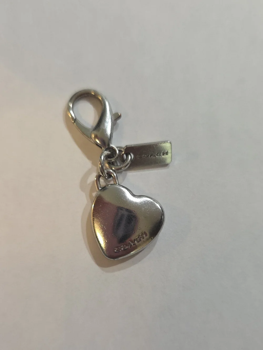 Coach Small Heart Charm