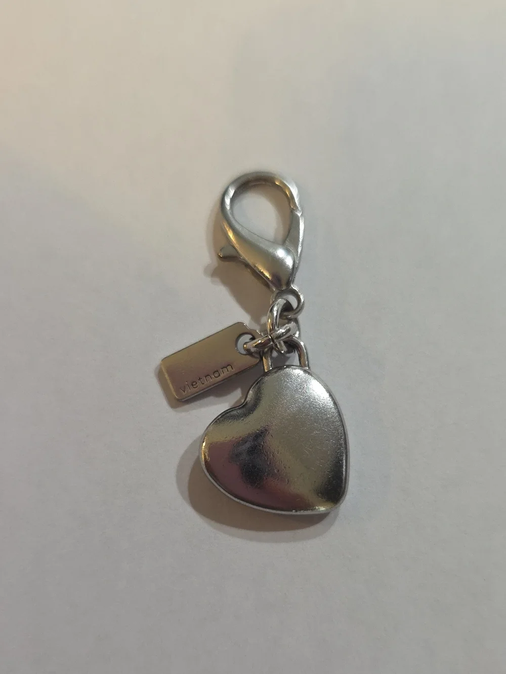 Coach Small Heart Charm