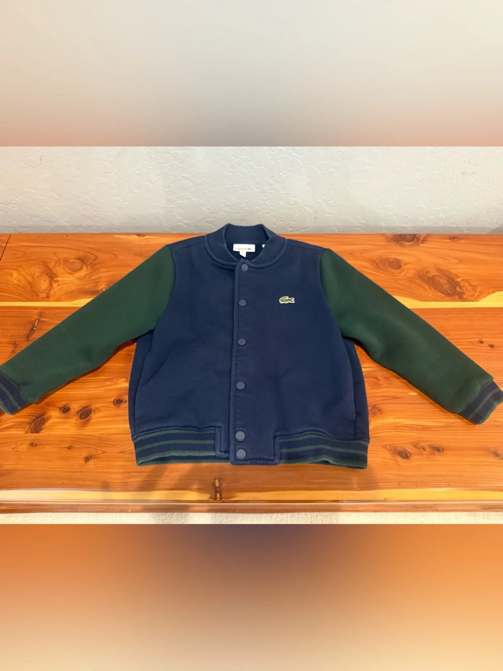 Lacoste brushed cotton