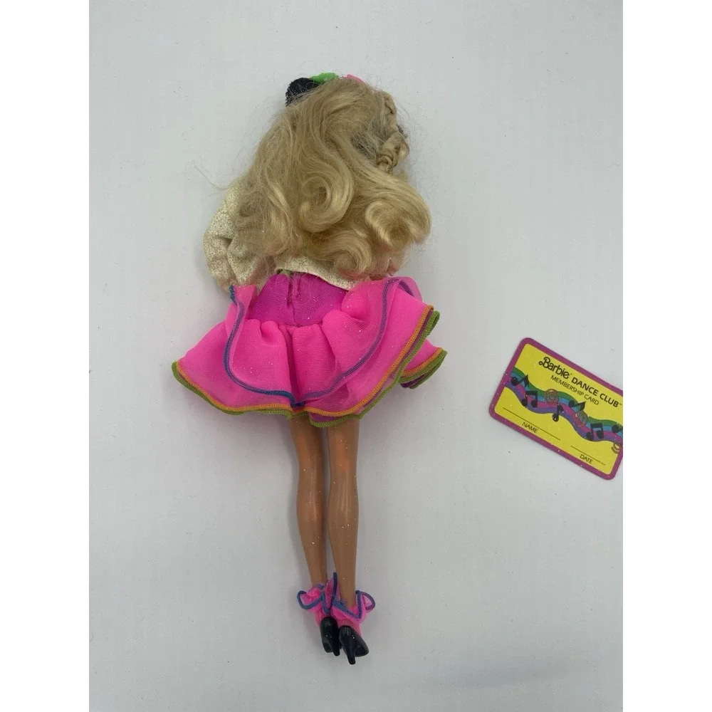 Vintage 1989‎ Mattel DANCE CLUB BARBIE Doll w Original Outfit & Accessories