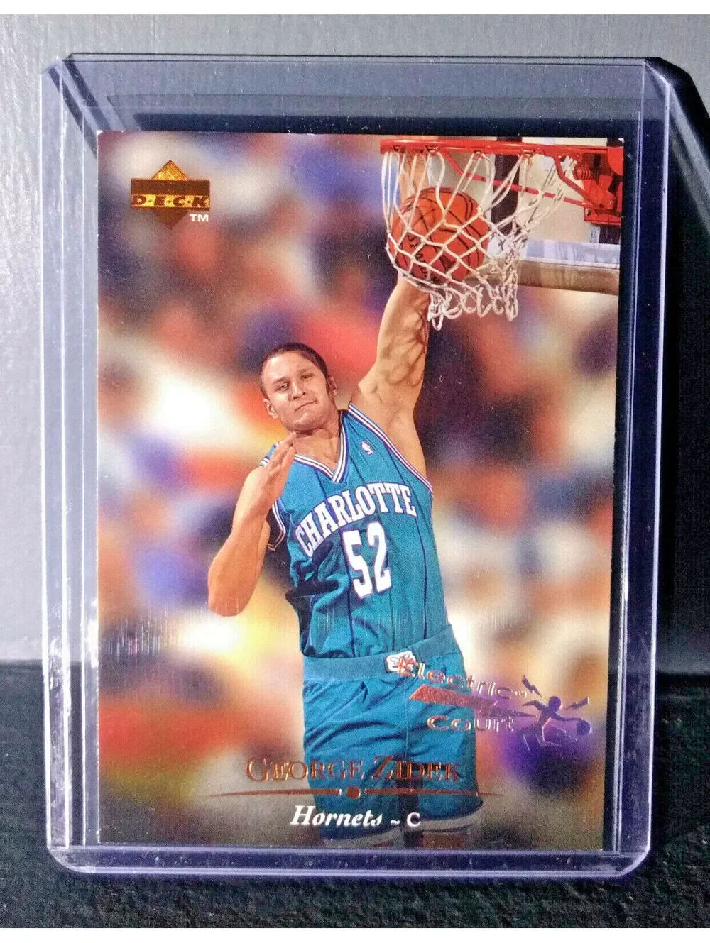 1995-96 Upper Deck George Zidek #110 Basketball Card