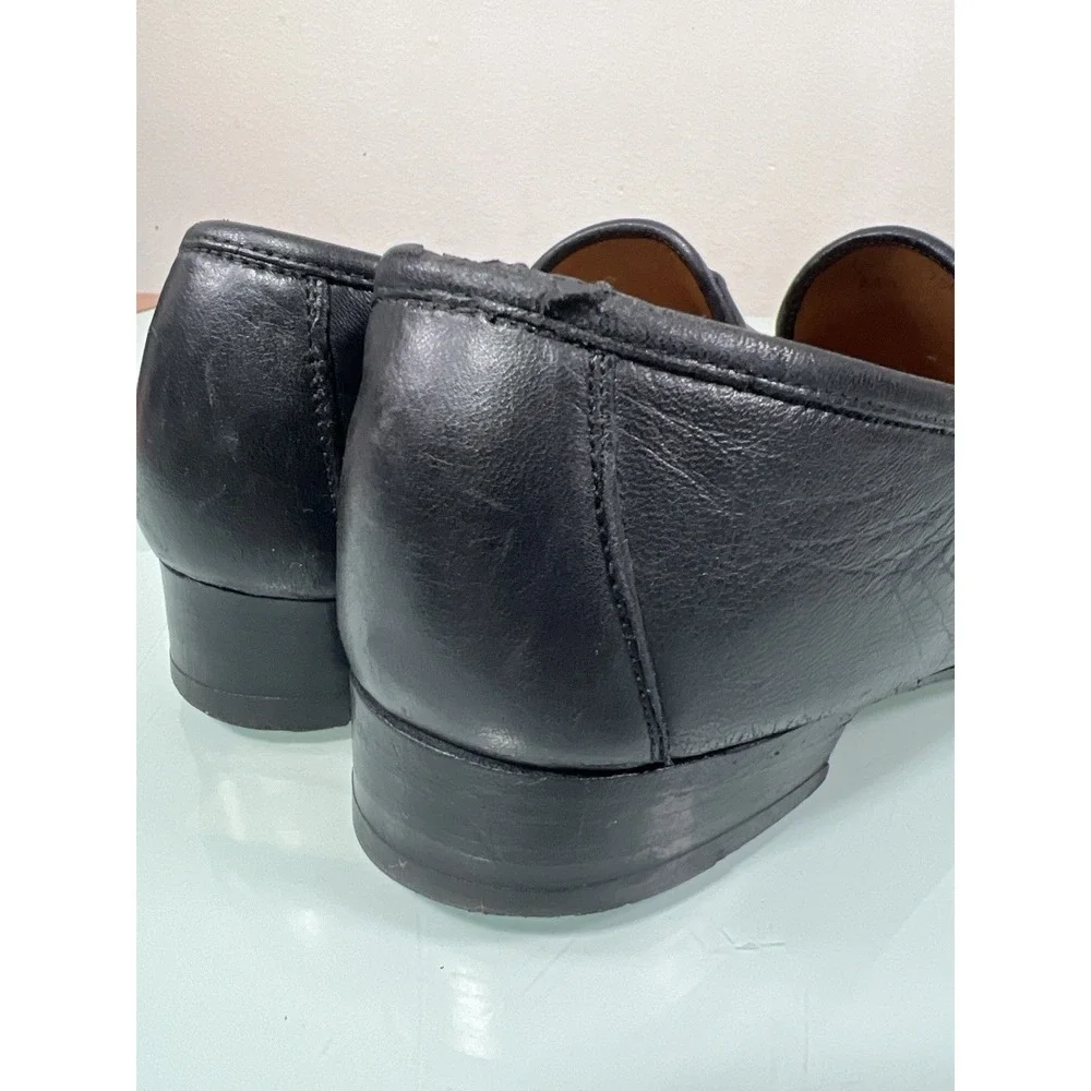 Allen Edmonds Men's 9.5D Black Leather Tassel Loafers Made USA Dress‎ Shoes