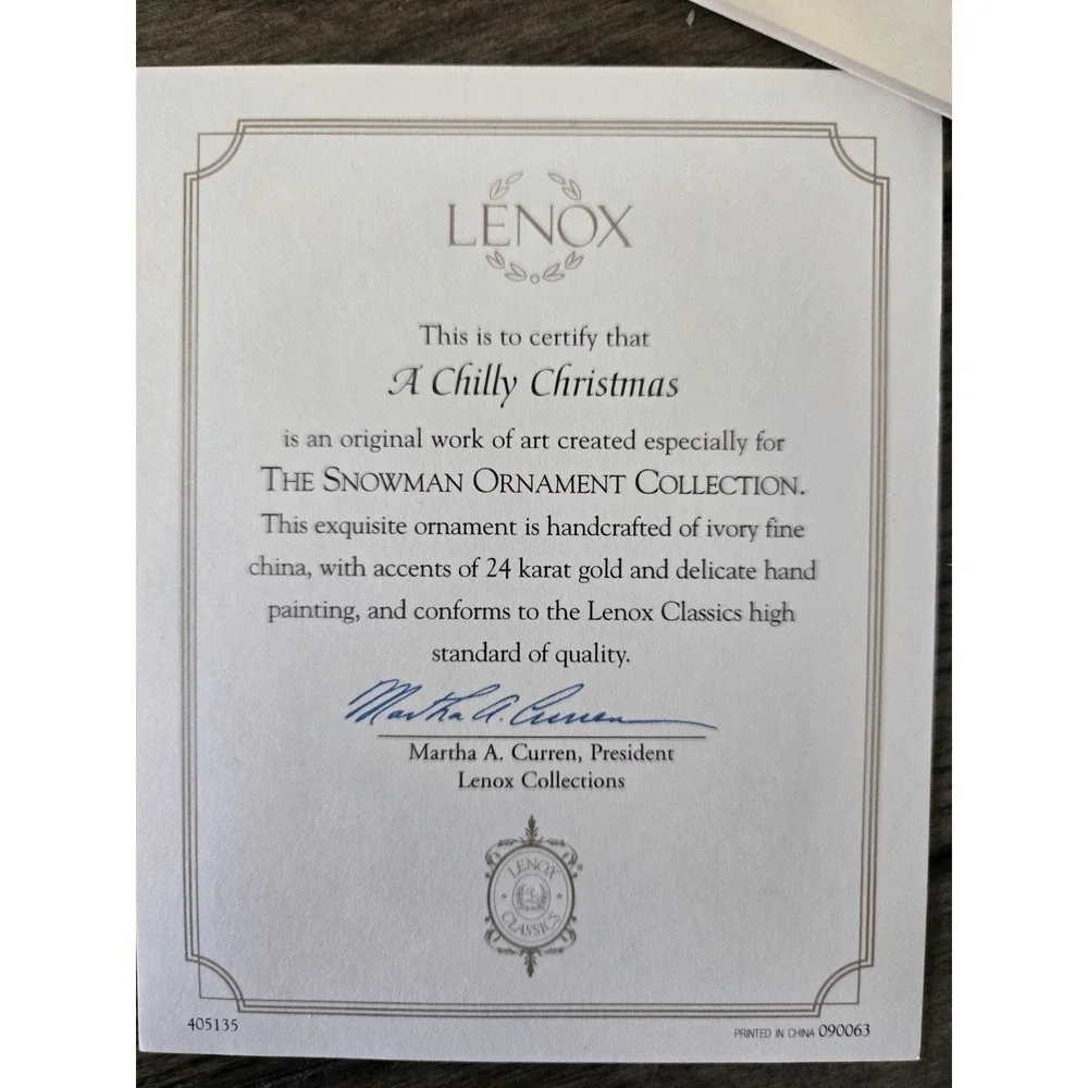Lenox this vintage