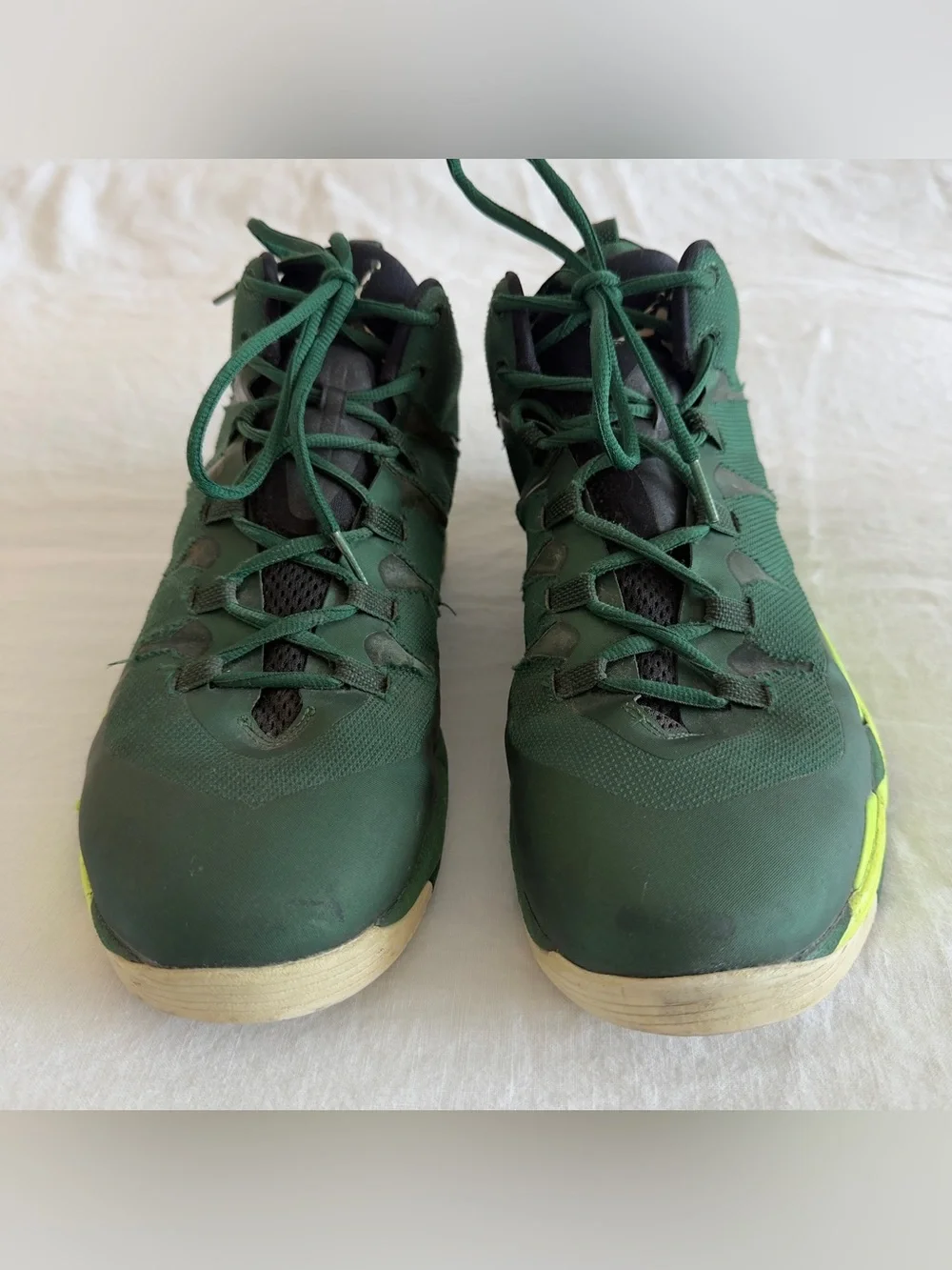Nike Air Jordan Super.Fly 2 Green Glow Basketball Shoes Men’s Size 11