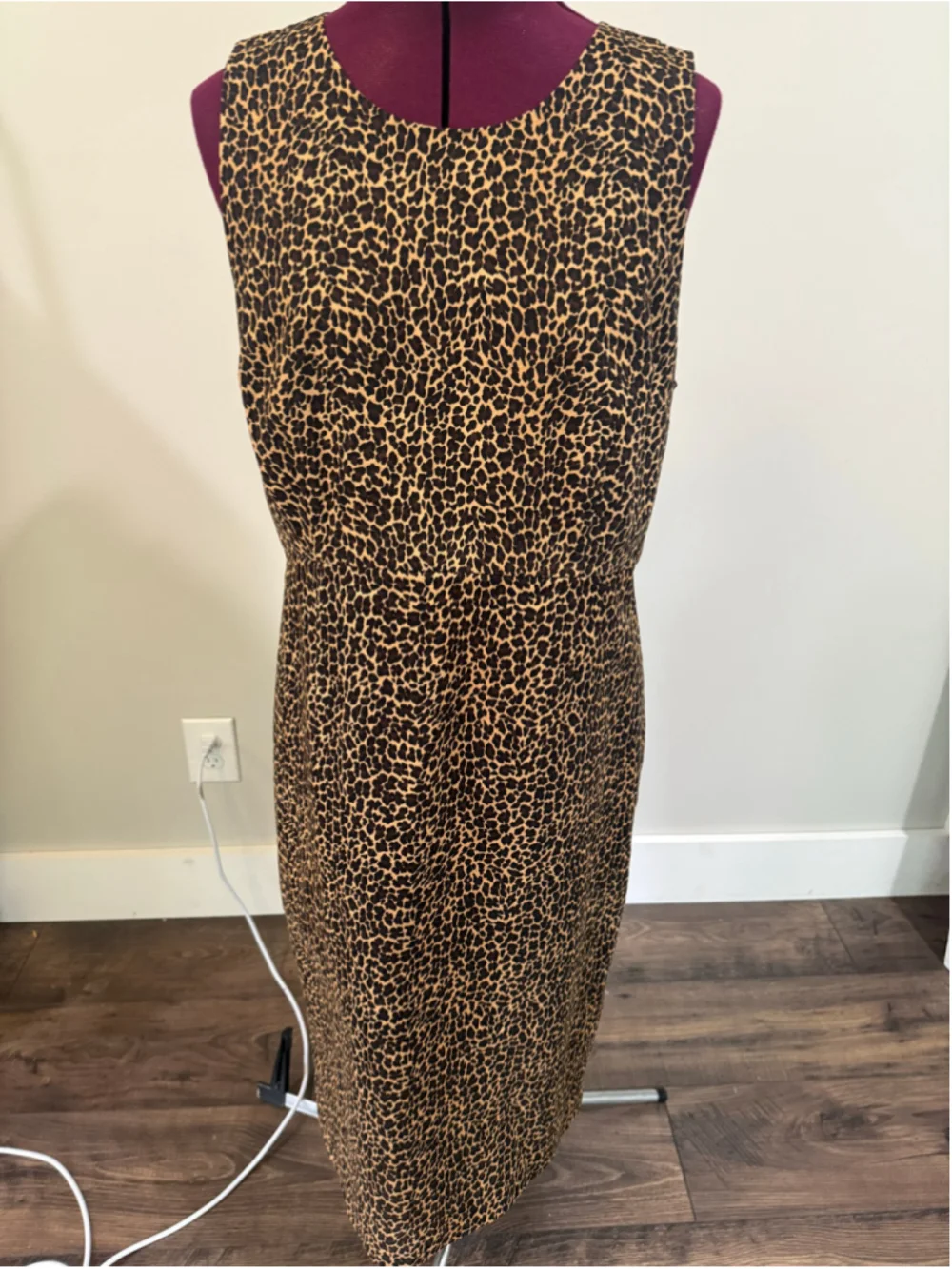 J. Crew Leopard Sheath Dress Fall 12