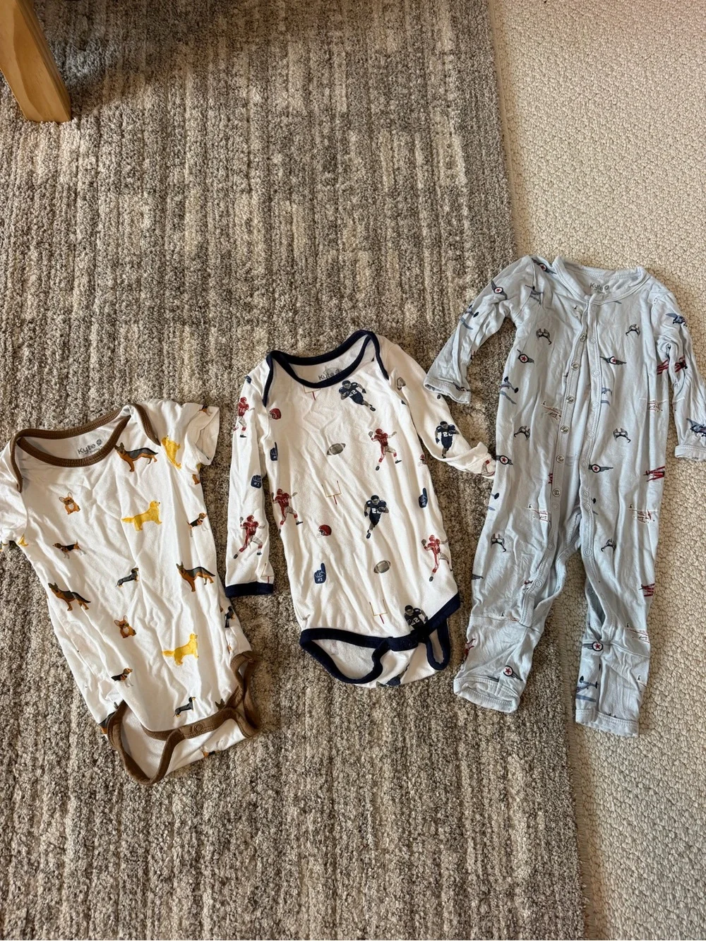 Kyte Baby Bundle Bodysuits and Romper - Retired Prints