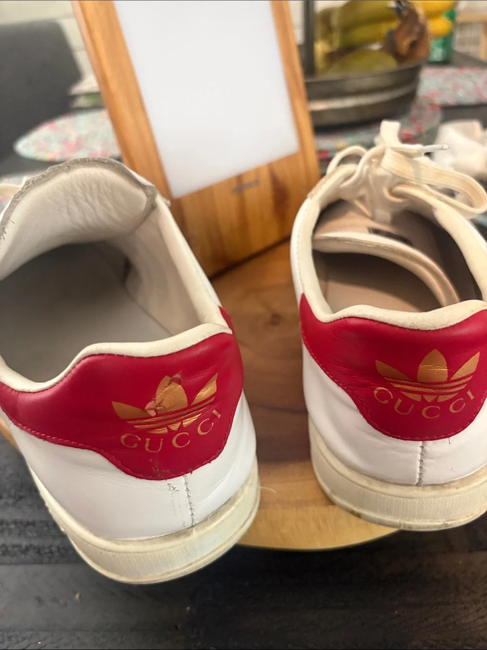 Gucci x Adidas cream low