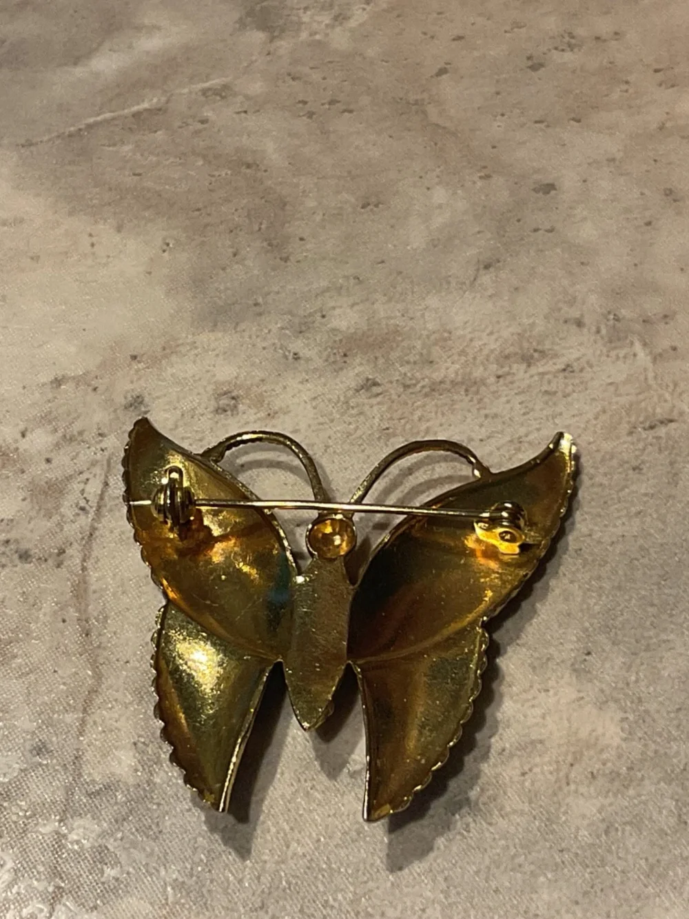 Vintage butterfly brooch