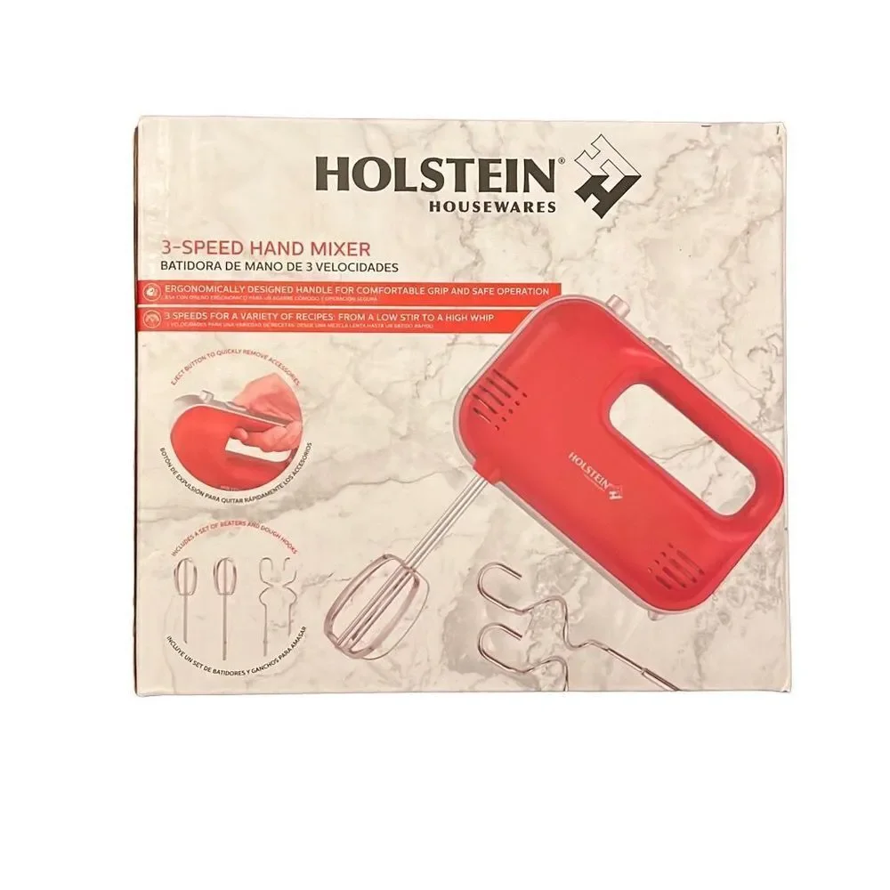 Holstein Housewares 3-Speed Hand Mixer NIB‎
