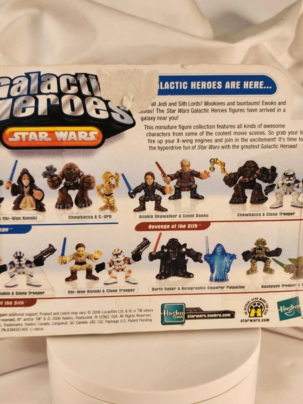 Hasbro sealed figure building