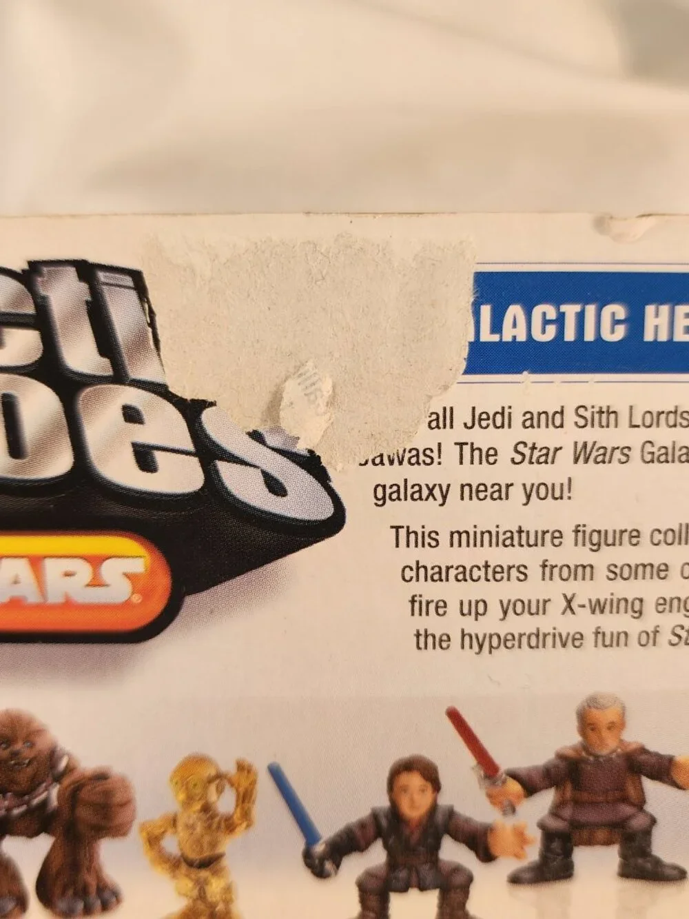 Hasbro elastic packaging
