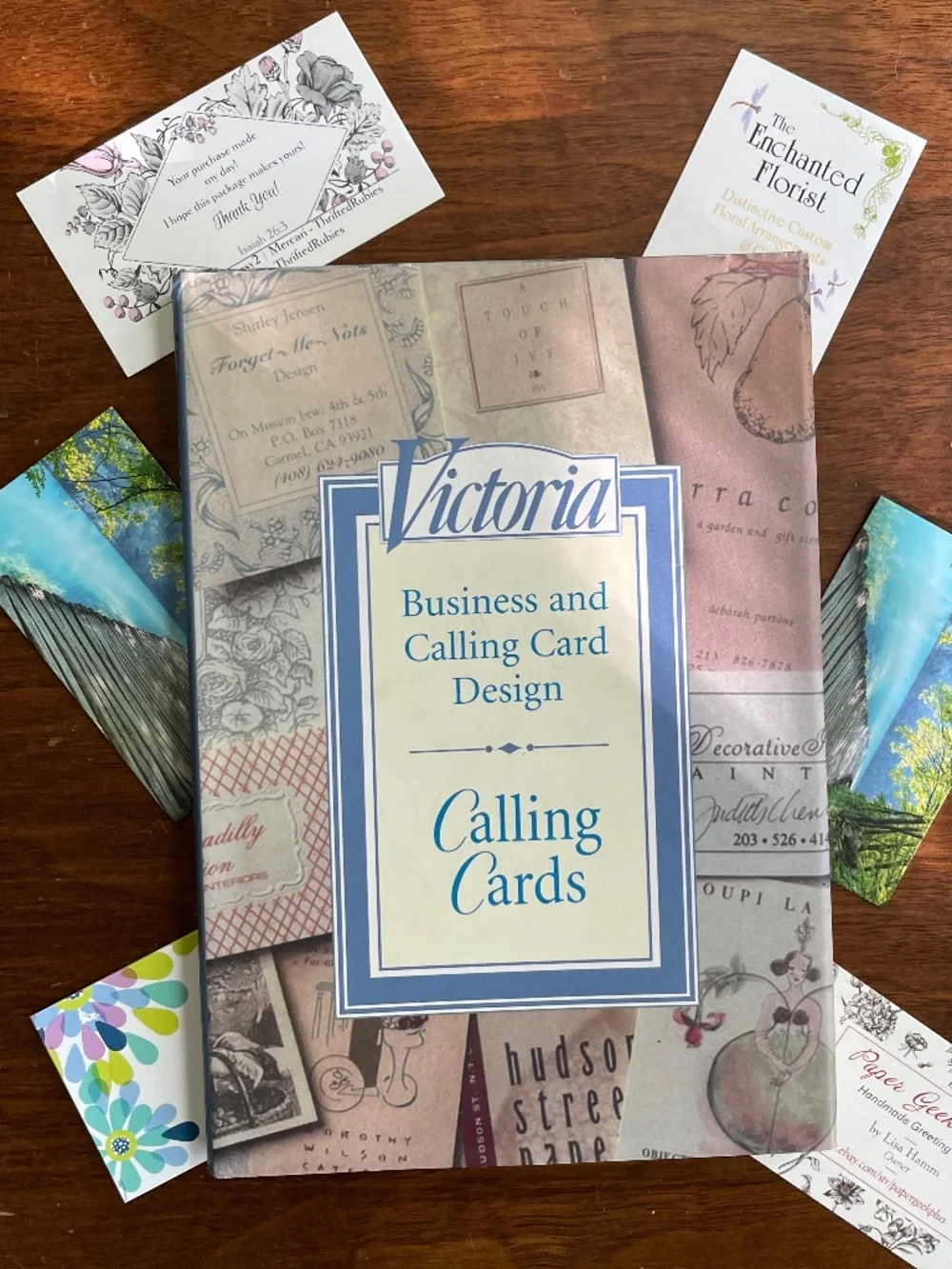 Victoria: Calling Cards - Business and Calling Card Design - Hardbound Book