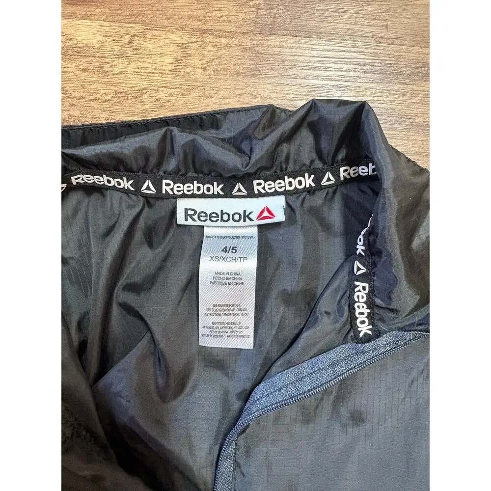 Reebok black windbreaker
