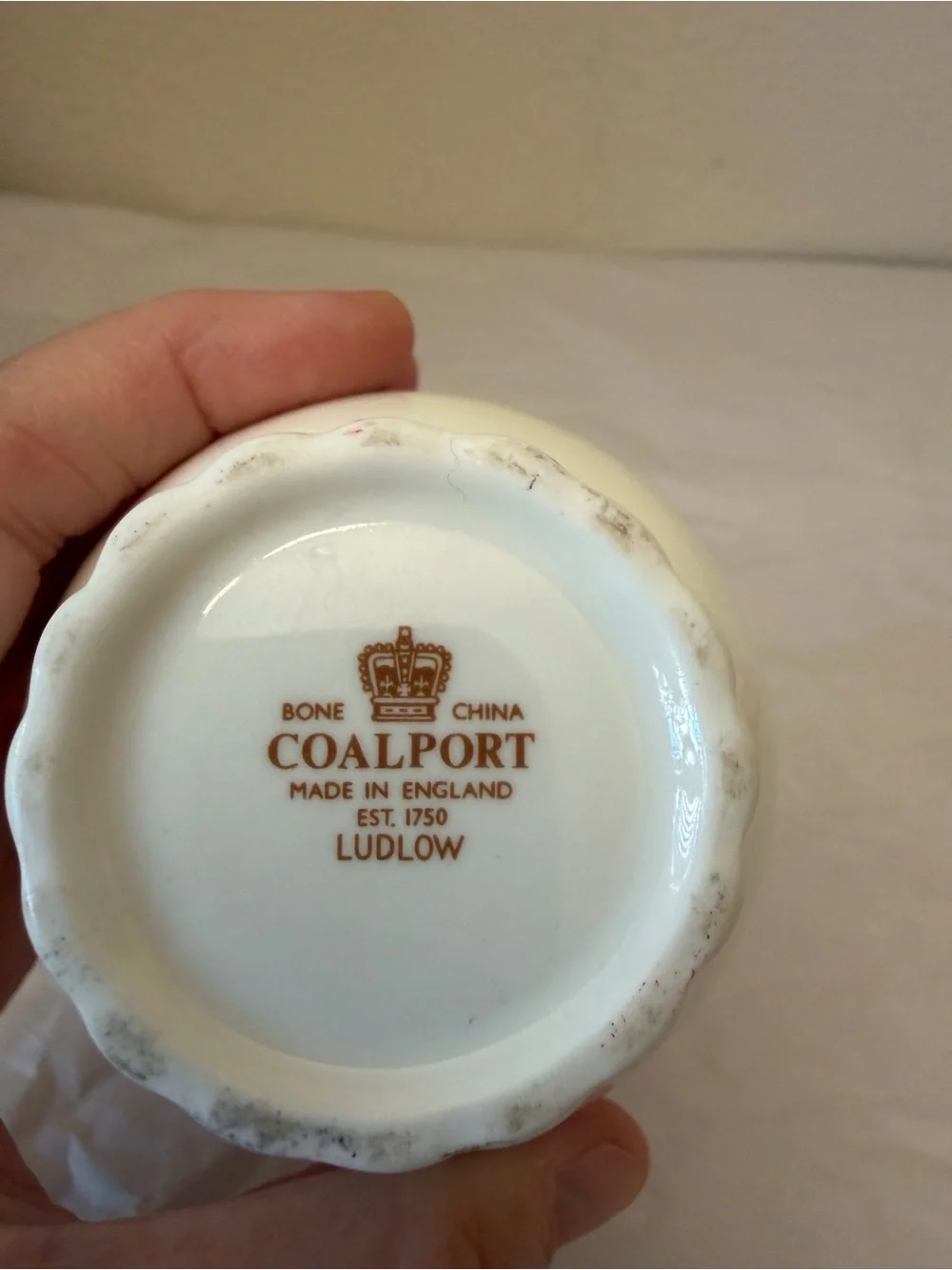 Coalport charming white