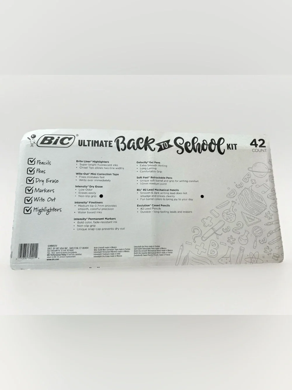 BIC Ultimate Back to School Kit - 42 count