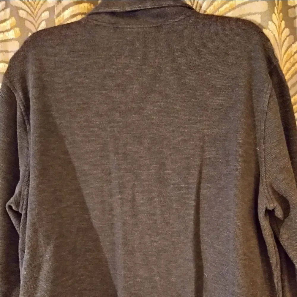Perry Ellis Heathered Knit Jacket
