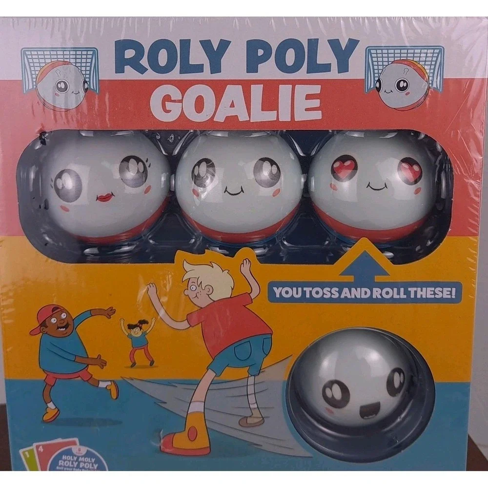 Roly Poly‎ Goalie 2-6 Players - Ages 4+-10 Minutes to Play-Card By Kitten Games