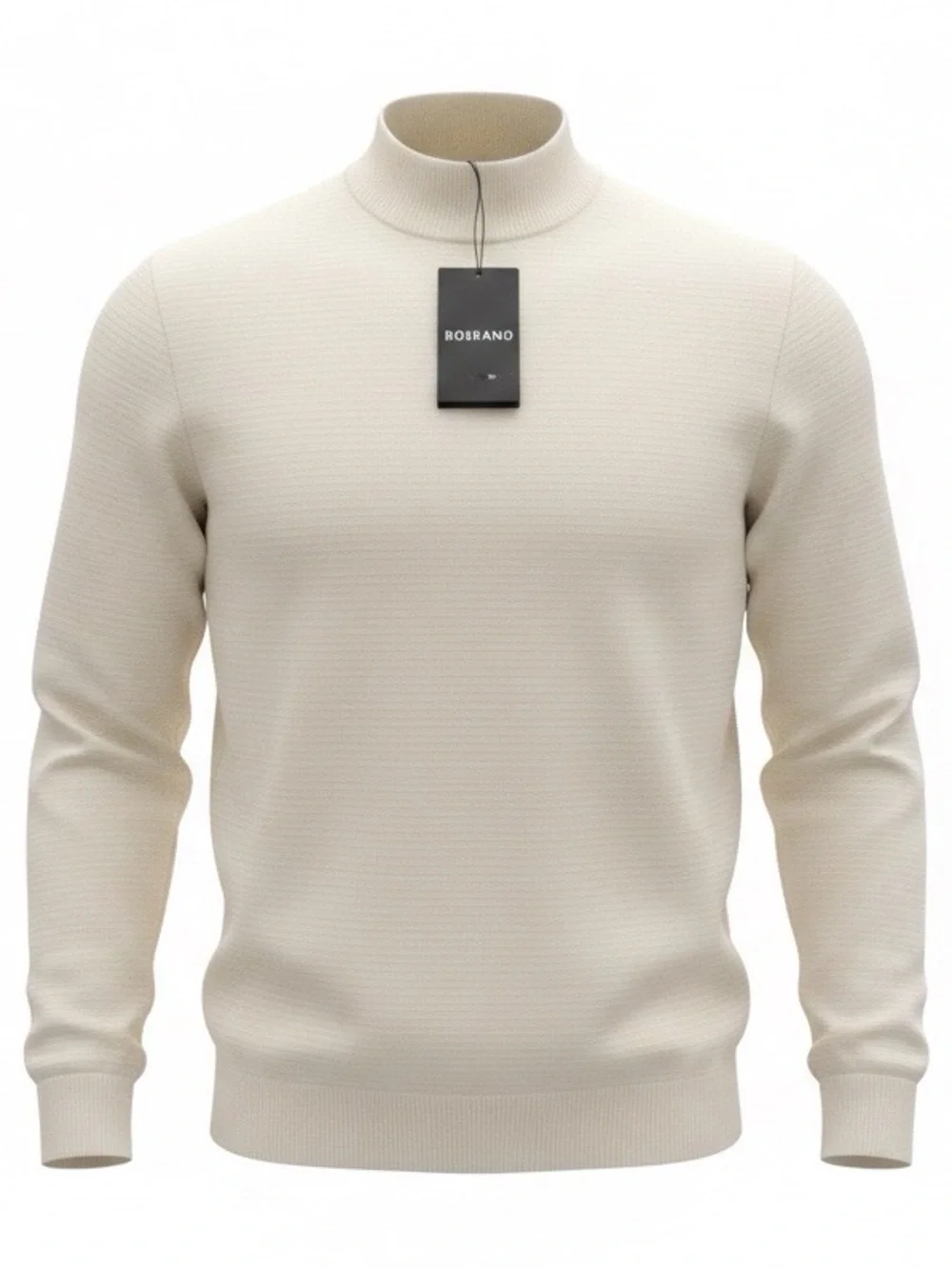 NWT $79 Murano Modern Performance Crewneck Sweater Men’s XL Ivory