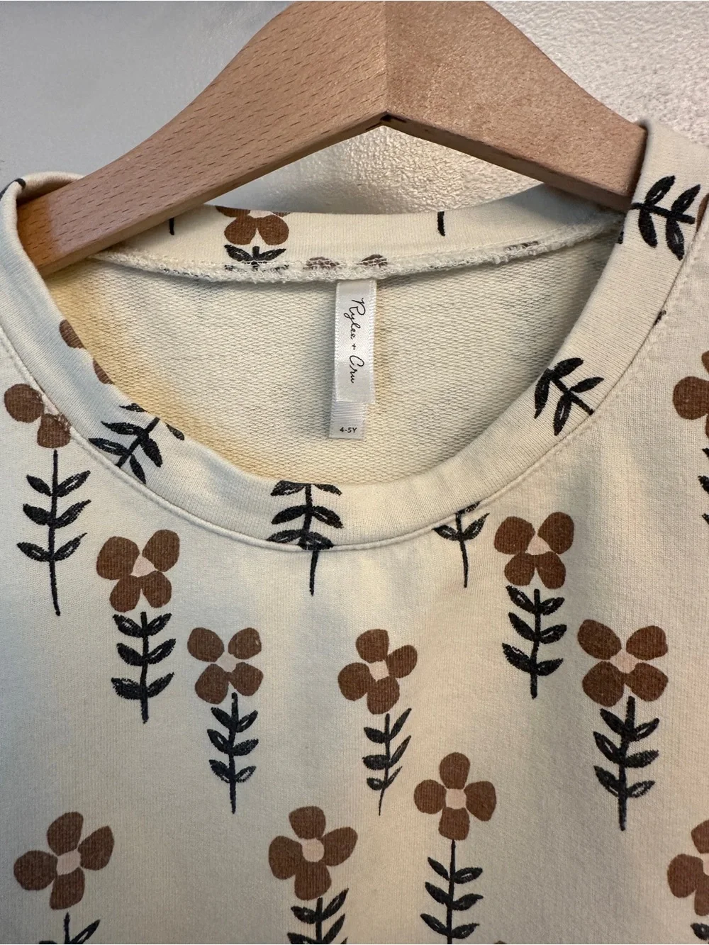 Rylee + Cru cream knit
