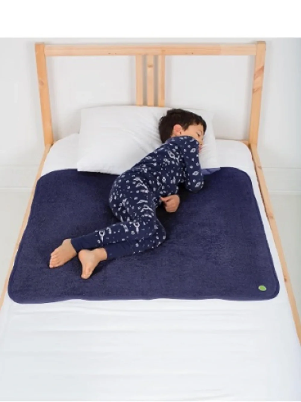 Waterproof Mattress Protector Pad - Navy Blue
