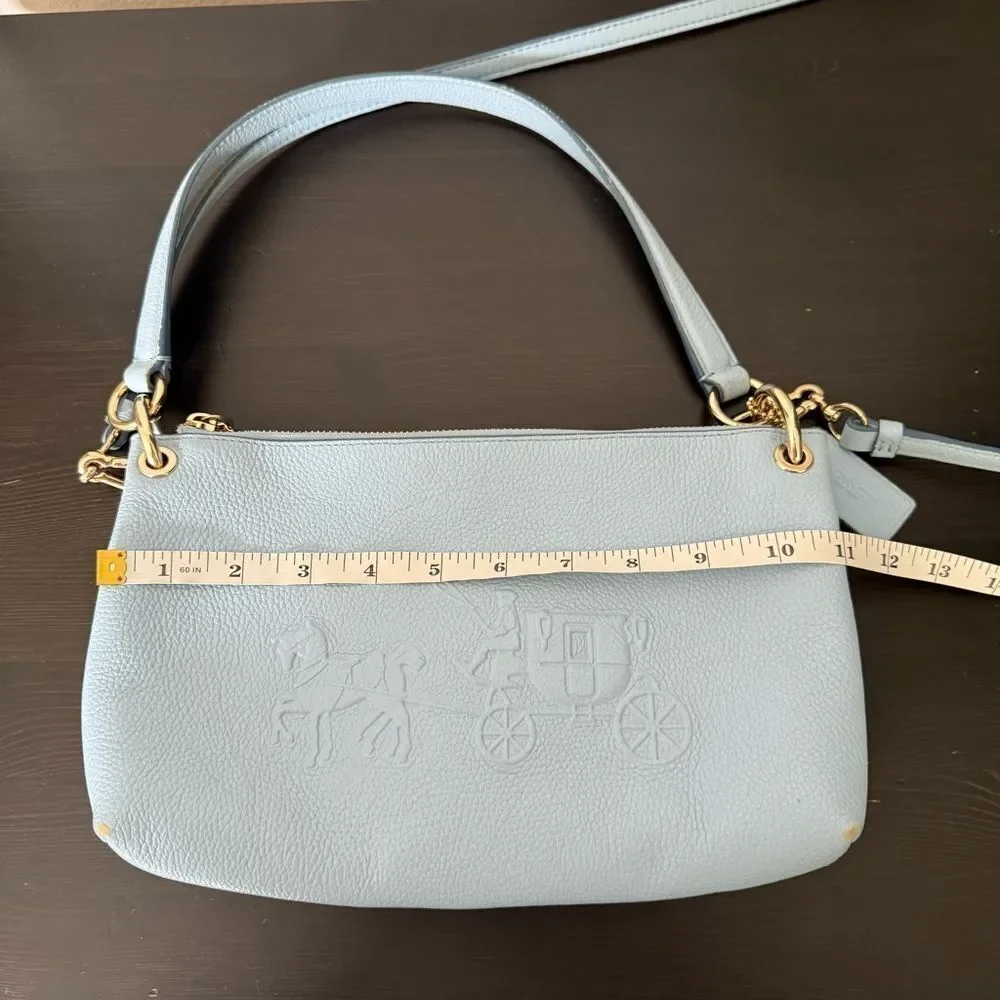 Coach carriage blue shoulder