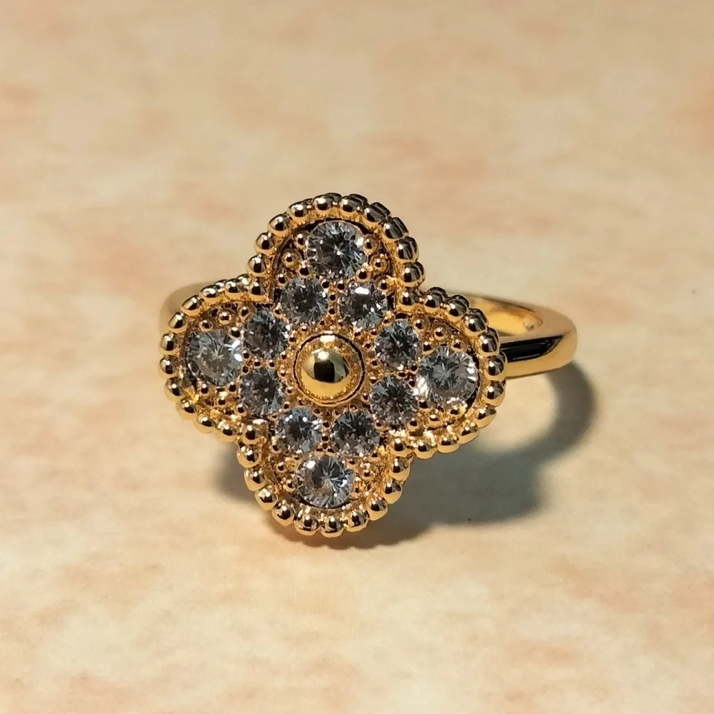 N/A ring rose silver