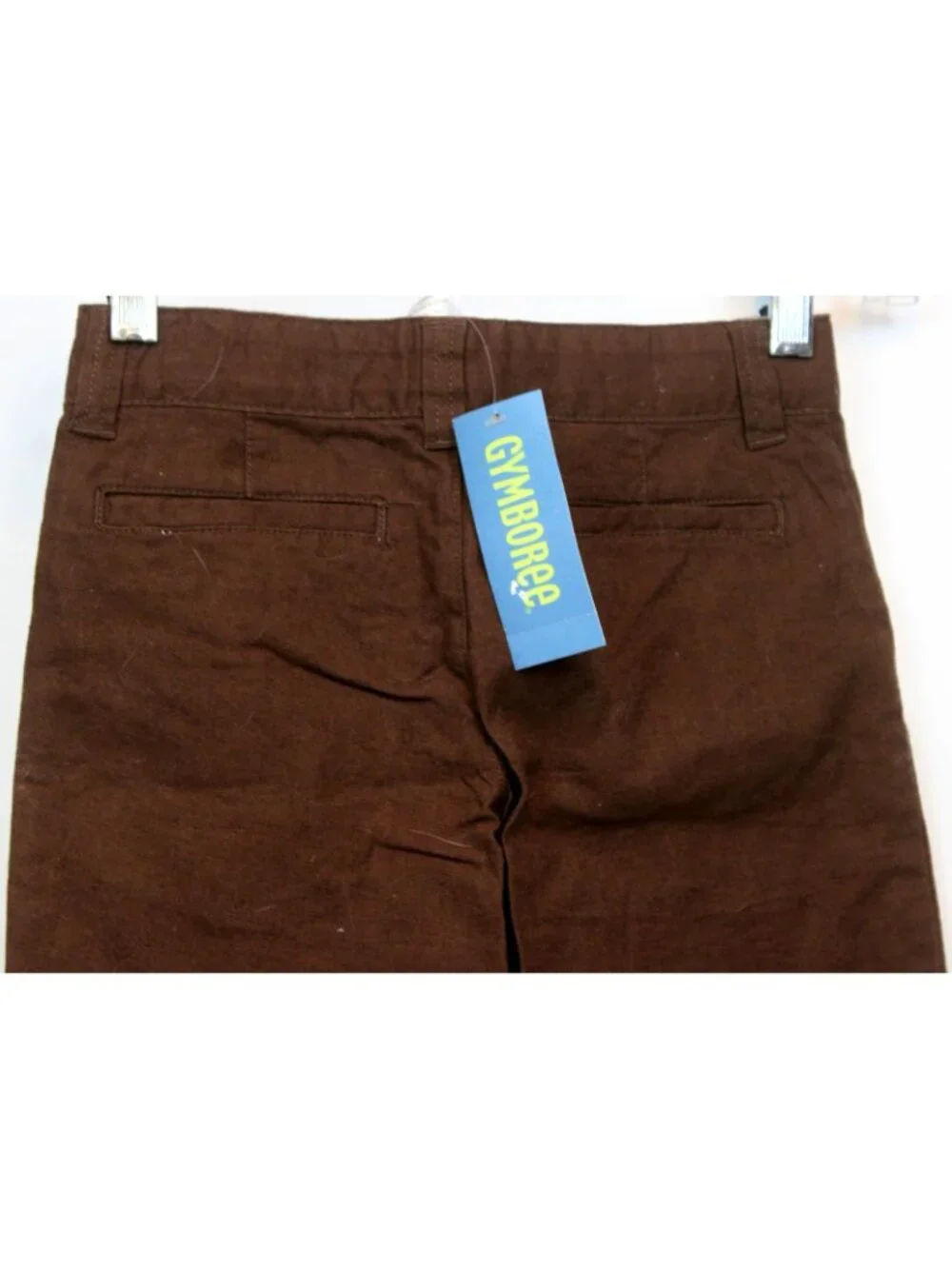 2008 Gymboree Aviator Easter Boys 2pc Cable Sweater Vest Brown Linen Pants sz 6