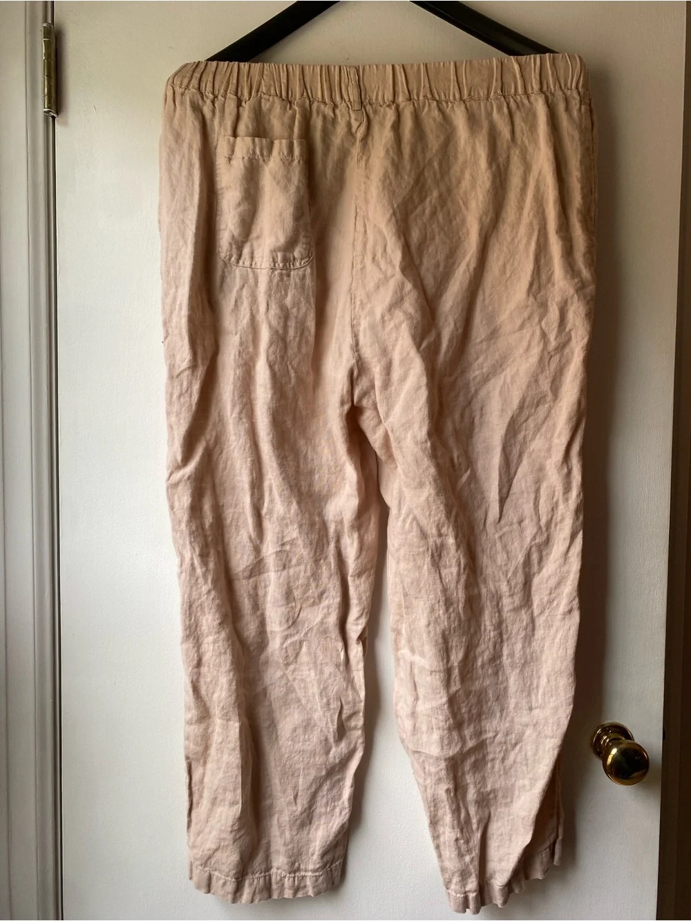 Quince pants tan