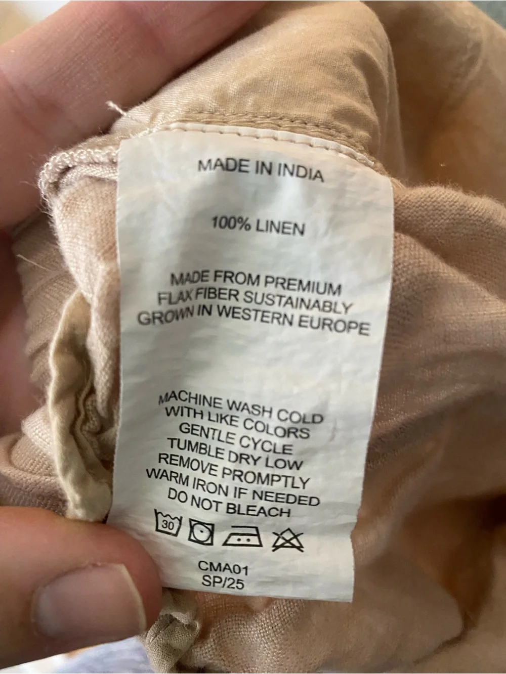 Quince pants tan