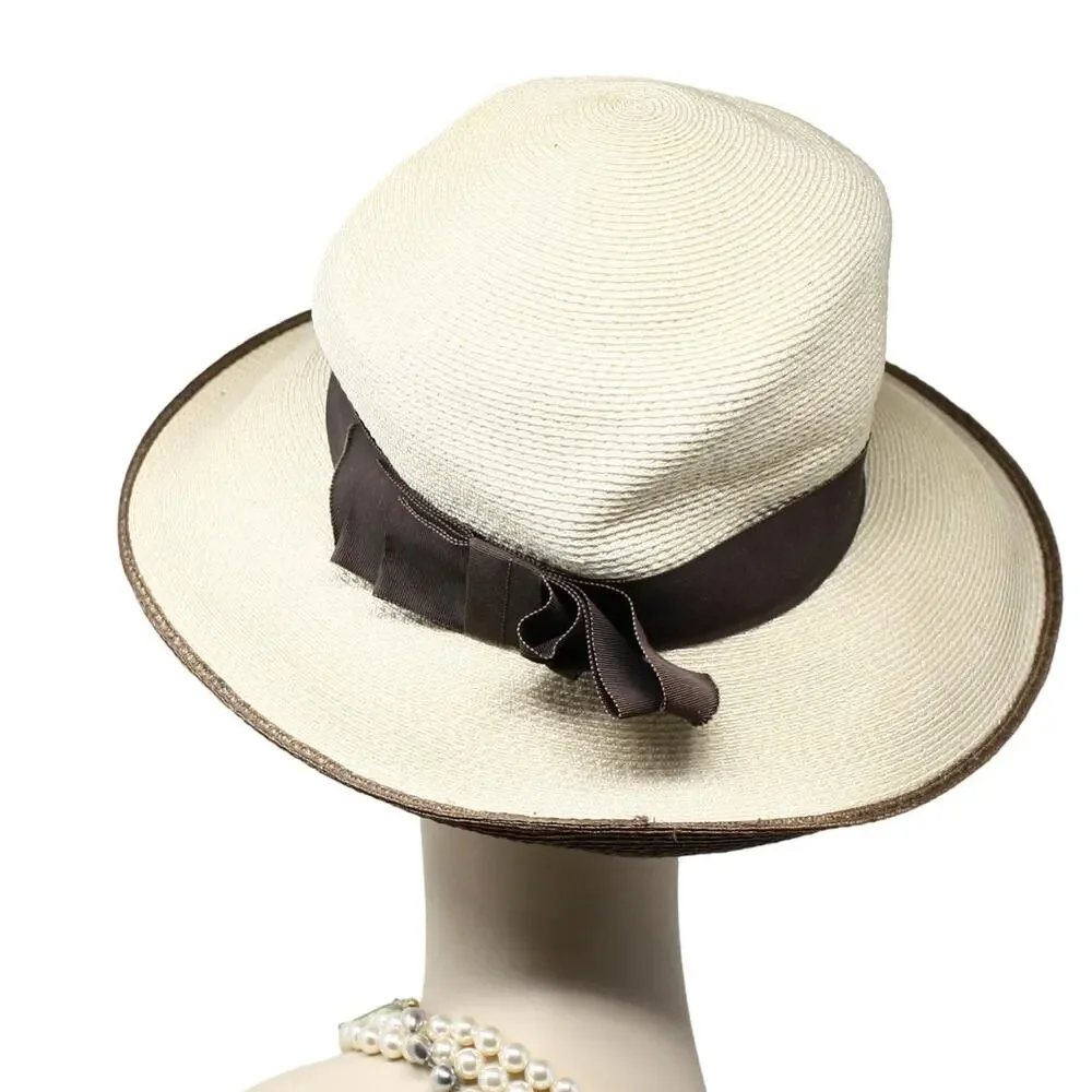 Vintage wide brim