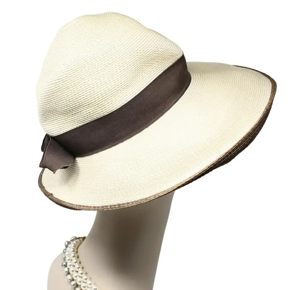 Vintage wide brim
