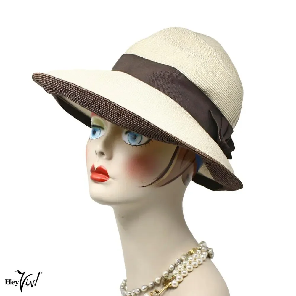 Vintage wide brim