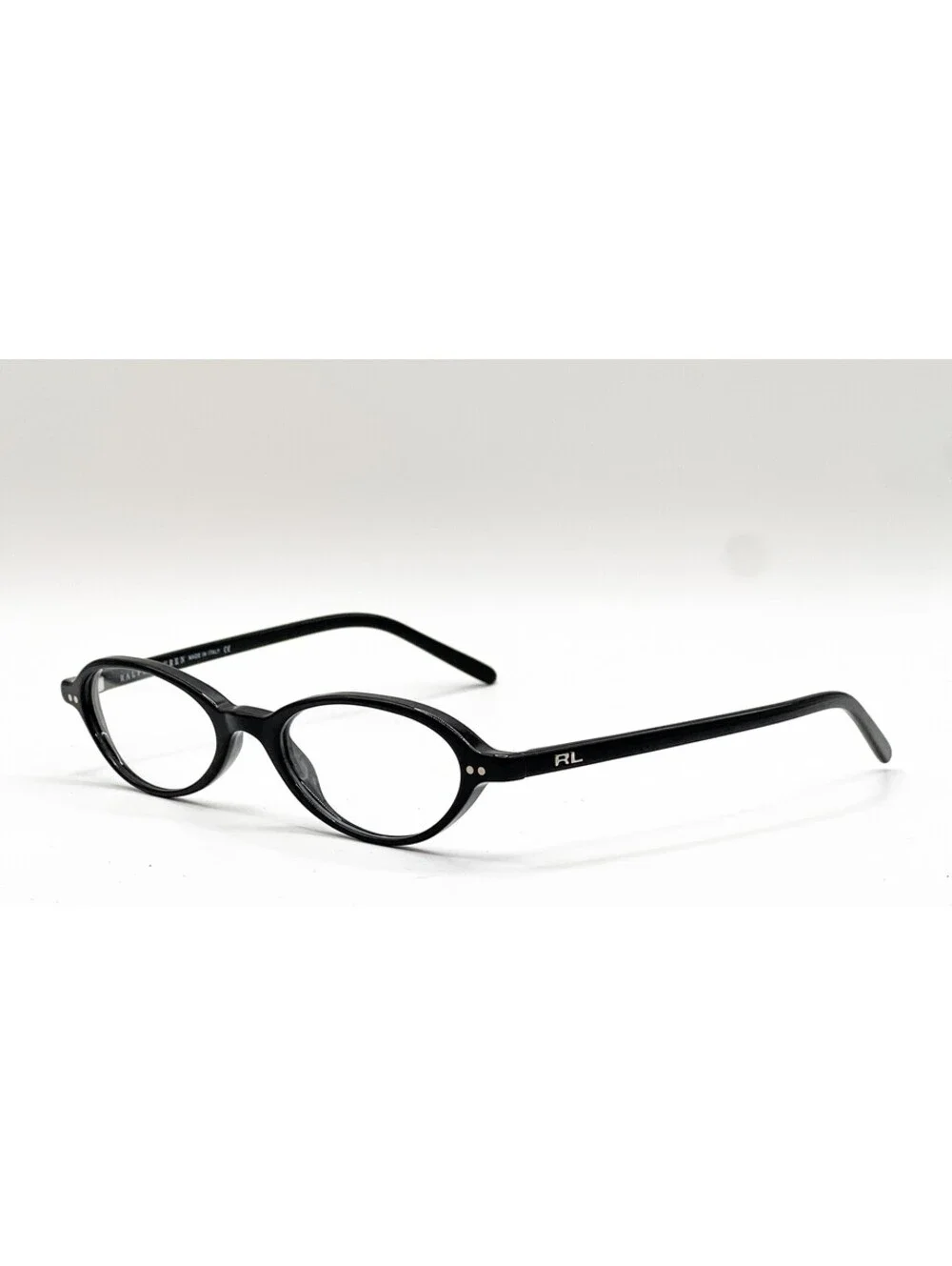Ralph Lauren RL 6007 5001 Black Rectangle Authentic Eyeglass Frames 47-18