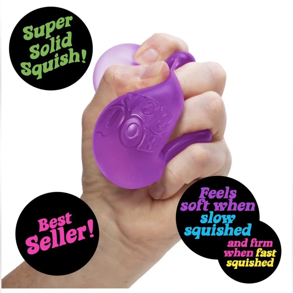 NEEDOH Nice Cube Super Solid Squish PINK 🩷 Squishy Sensory Stress Relief Toy NEW