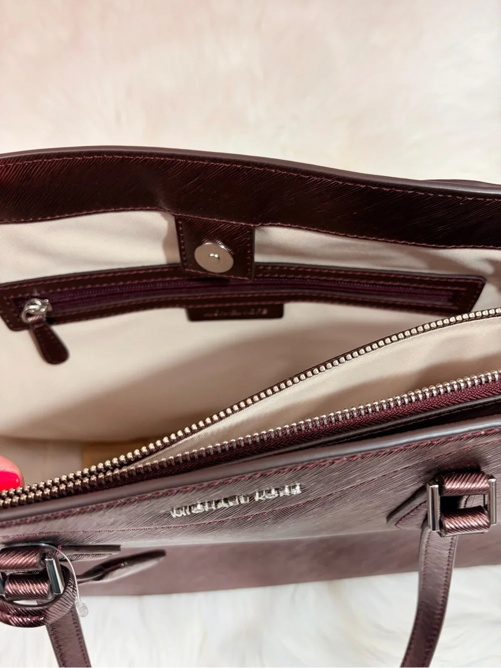Michael Kors magnetic handles