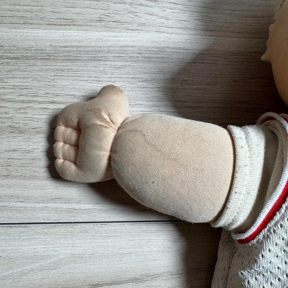 Cabbage Patch Kids its surface