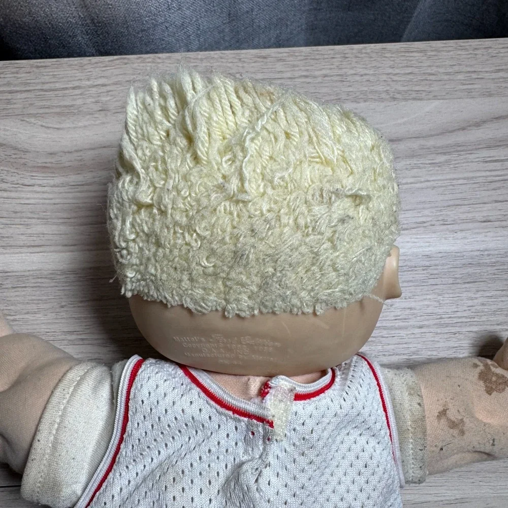 Cabbage Patch Kids vinyl material