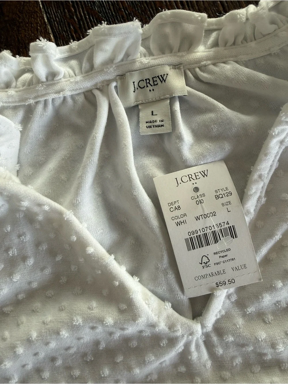 J. Crew lightweight sleeveless