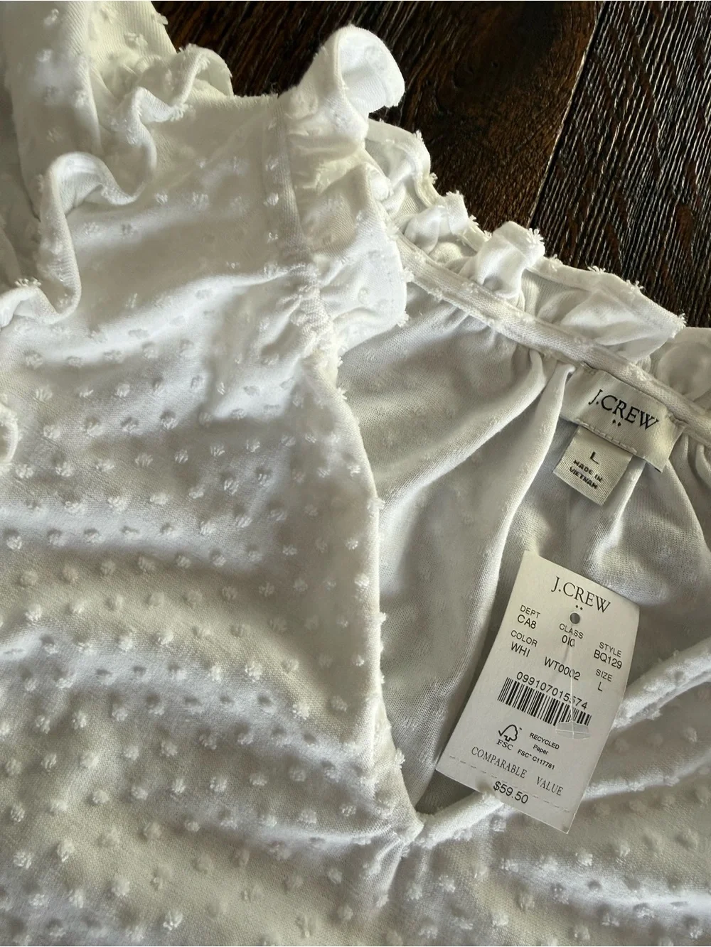 J. Crew lightweight sleeveless