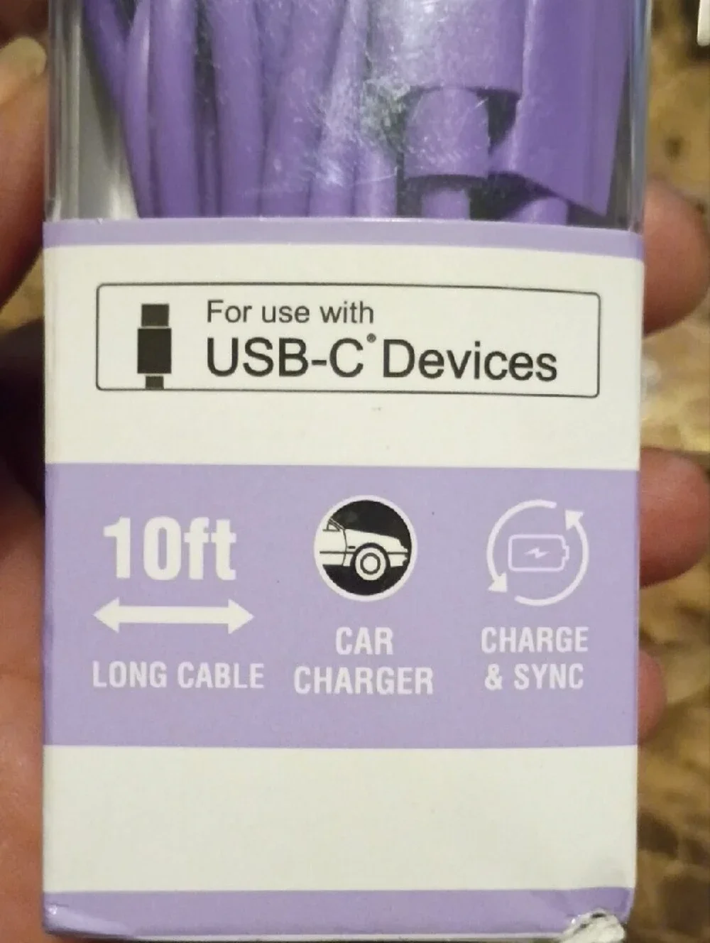 N/A purple usb