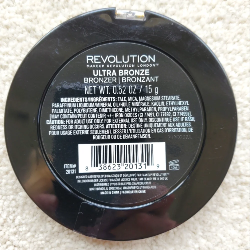 Makeup Revolution tangerine discontinued tattoo