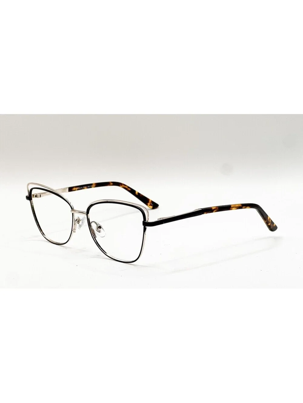 Salsa SA 20216 BK/G Black Gold Rectangle Authentic Eyeglass Frames 54-16