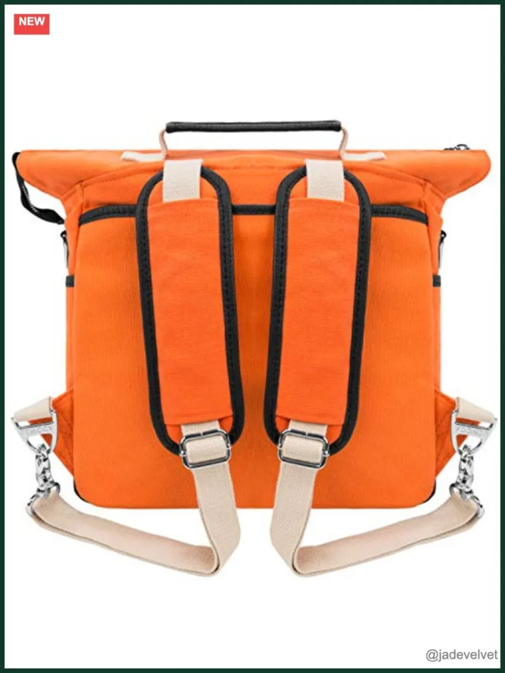 Convertible Backpack Messenger Bag for Laptop 13 Inch Hybrid Canvas Shoulder