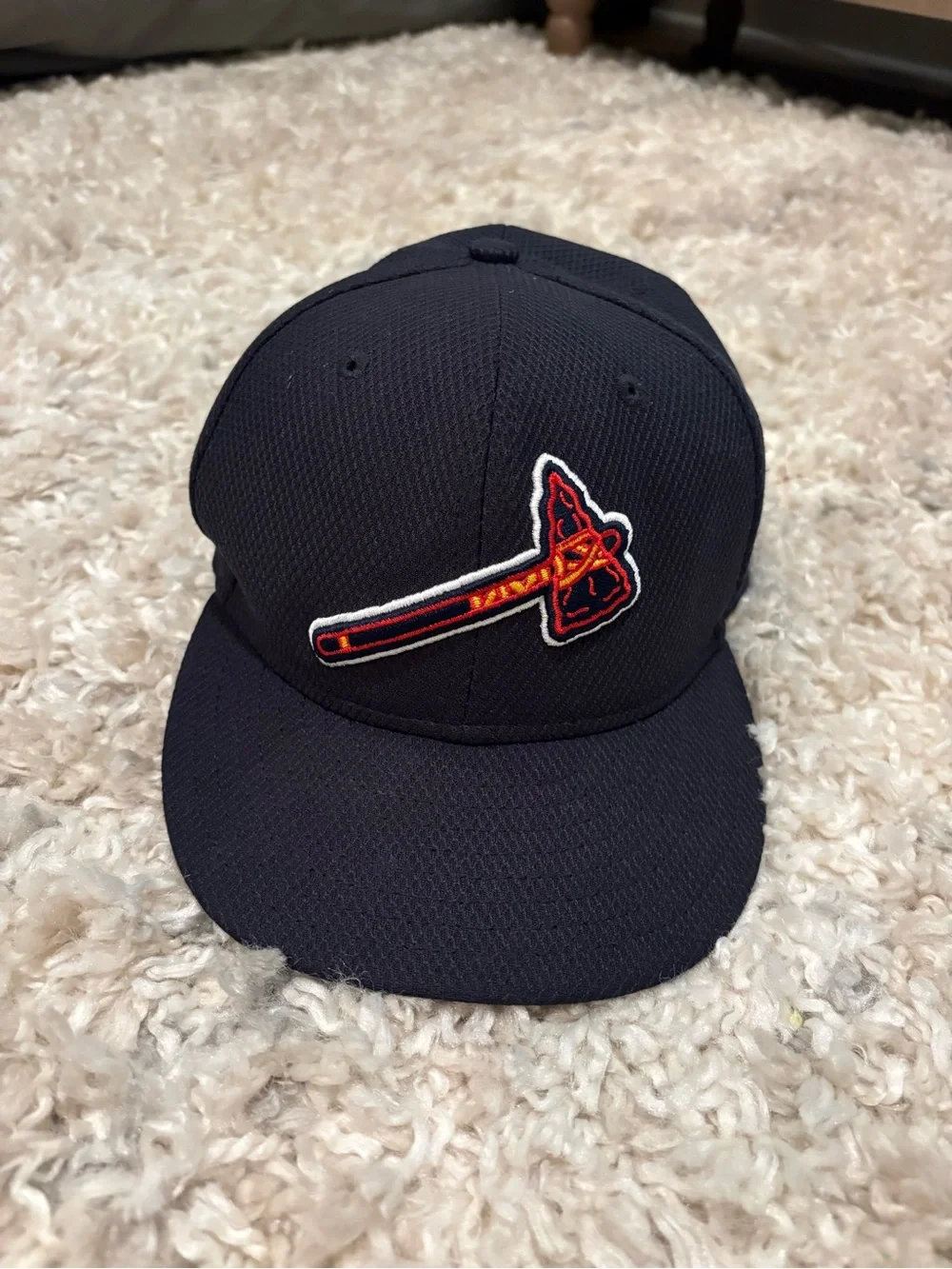 Kids braves hat 6 3/4 GUC