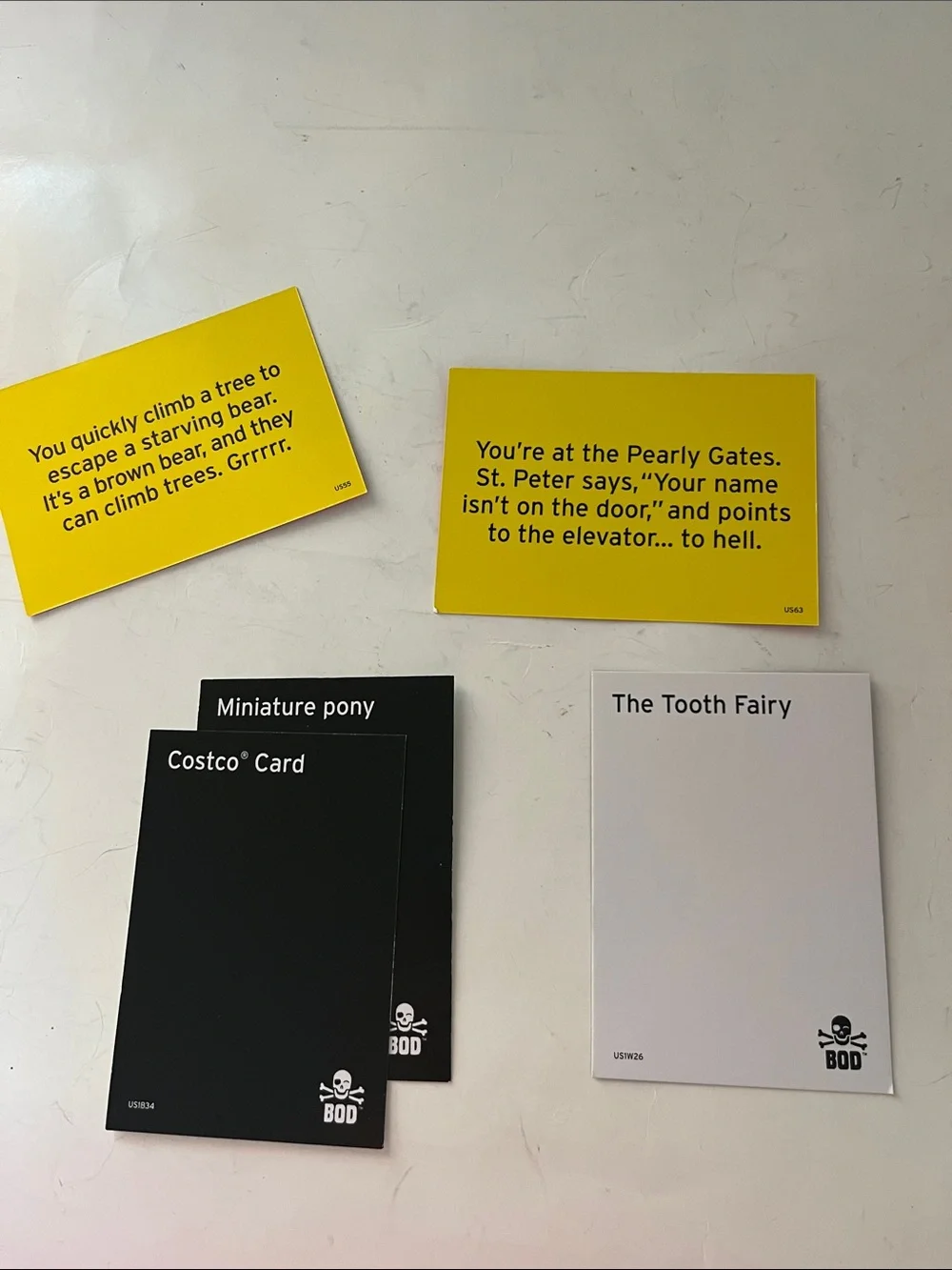Bucket of Doom Card Game for 2 or more players   great party game!