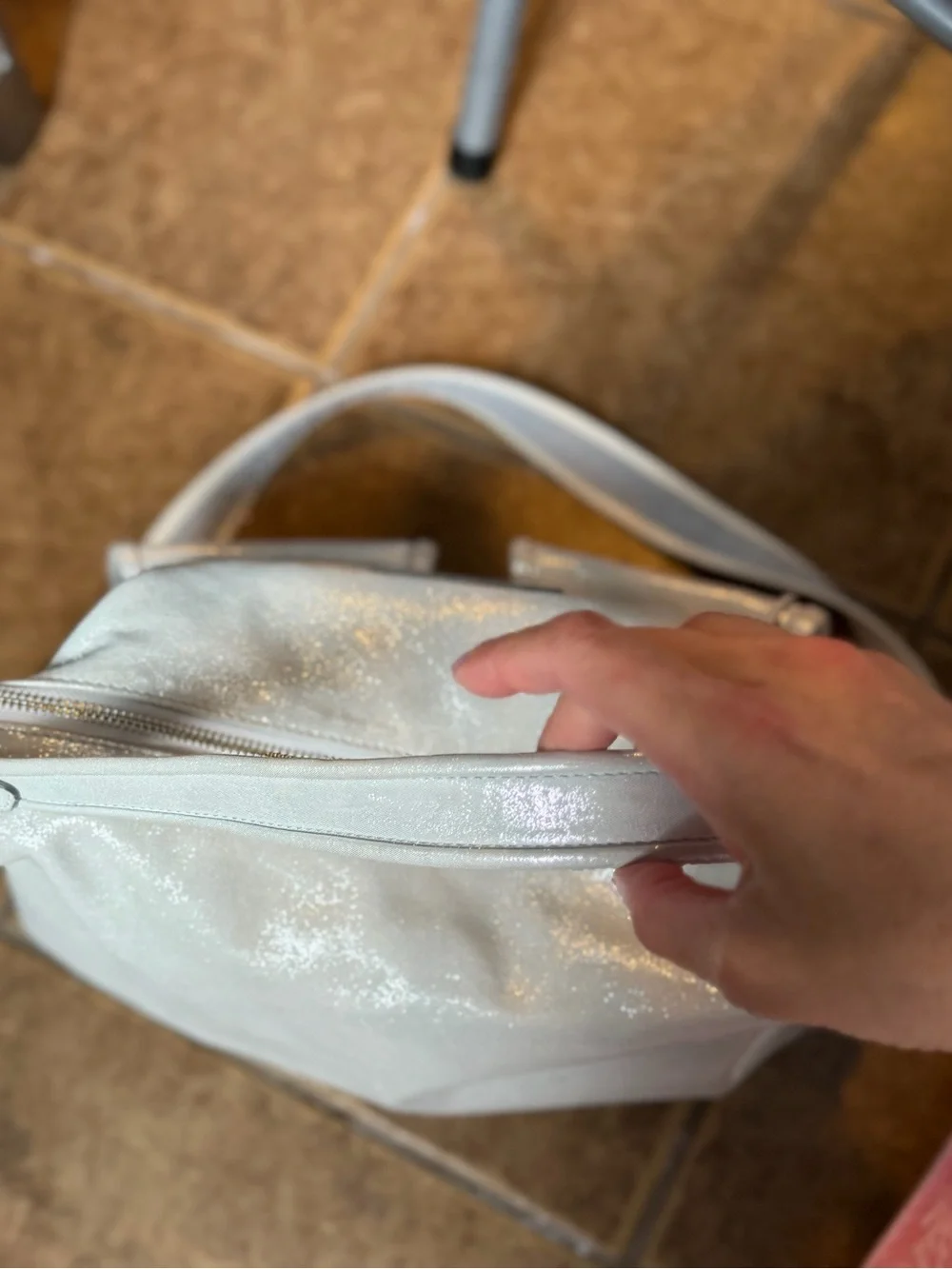 Coach Legacy Poppy Hippie Pocket Hobo Crossbody Shoulder Limited Edition White