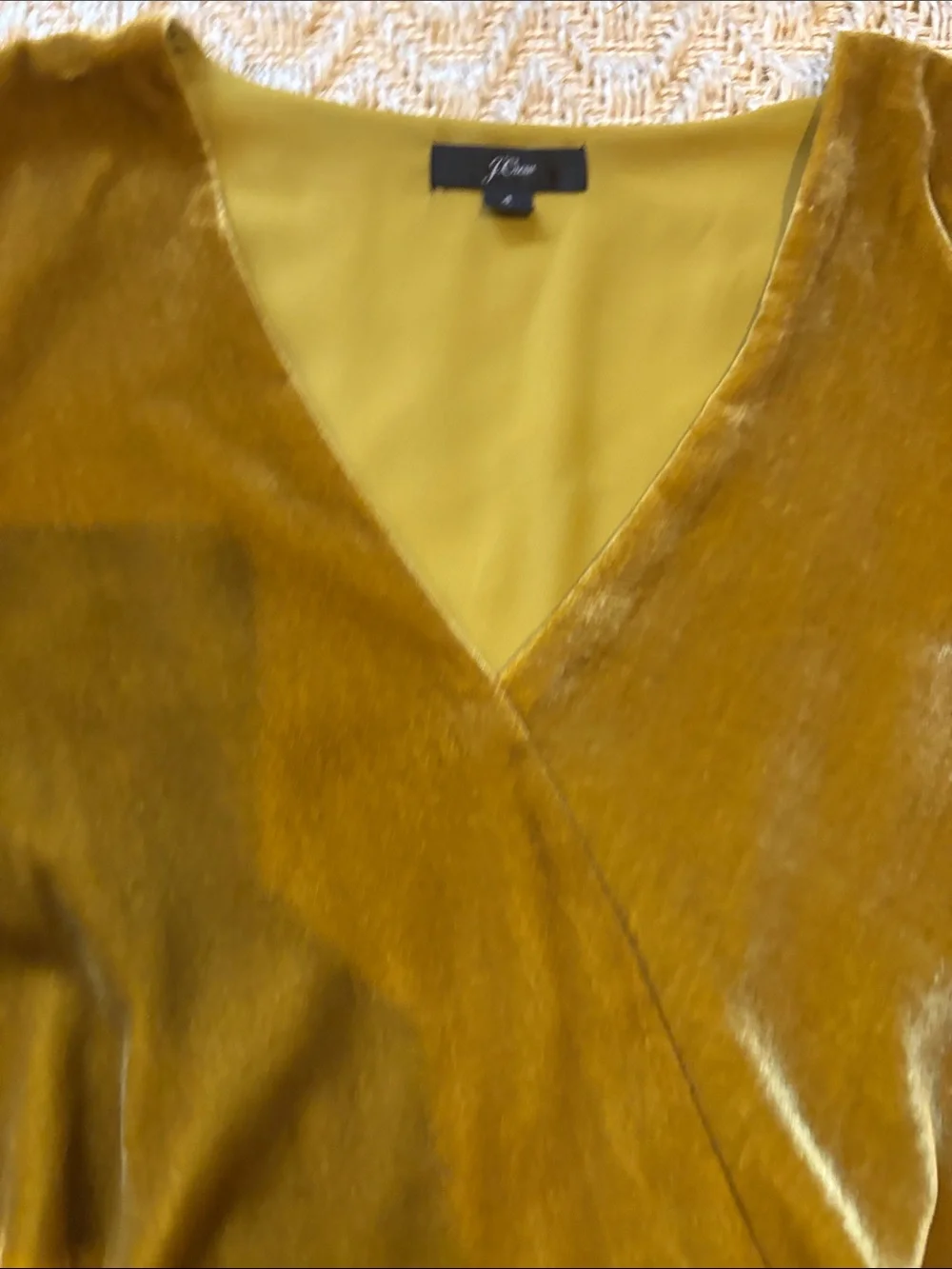 J. Crew soft velvet